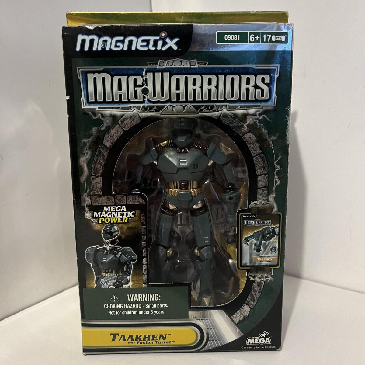 Mega Bloks Mag Warriors Action Figure w/ Weapon Taakhen with Accessories