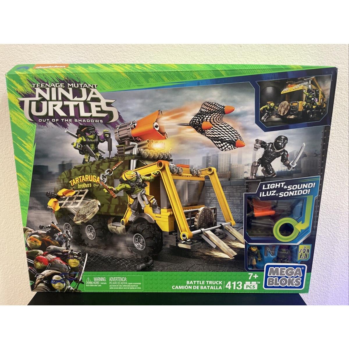 Mega Bloks Teenage Mutant Ninja Turtles Out of The Shadow Battle Truck DPF82