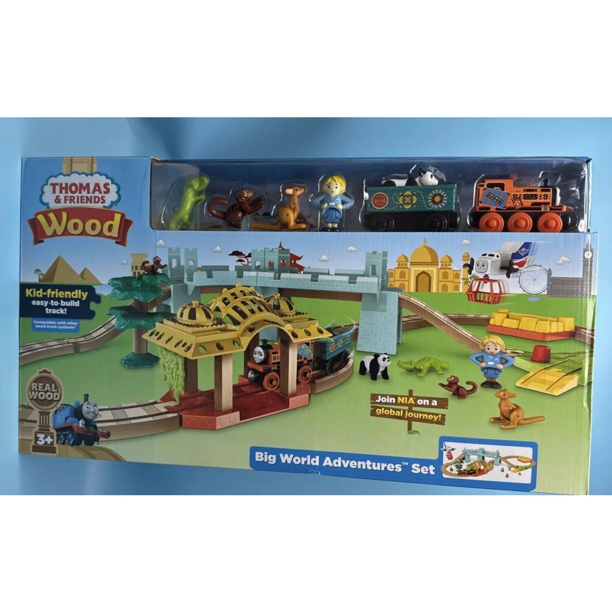 Thomas Friends Big World Adventure Set Real Wood 2019