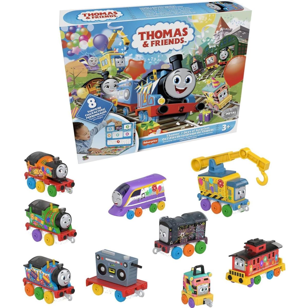 Thomas Friends Toy Trains Set Thomas 7 Days of Surprises