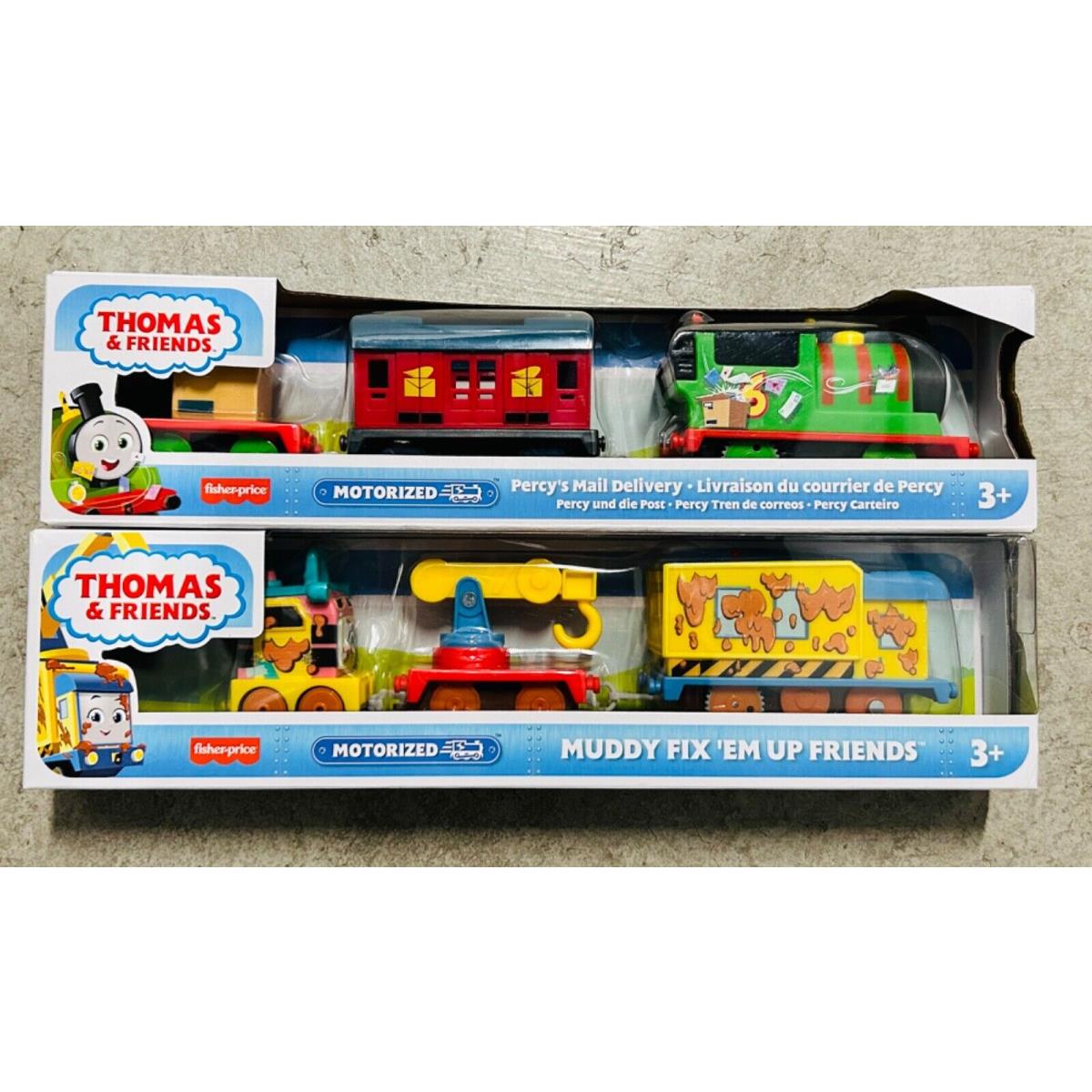 Thomas Friends Percy s Mail Delivery Muddy Fix`em up Friends Motorized