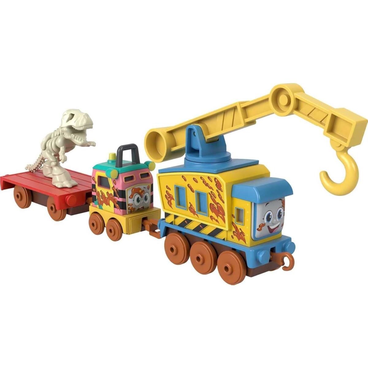 Fisher-price Thomas Friends Dino Fix em Up Friends Carly The Crane and Sandy