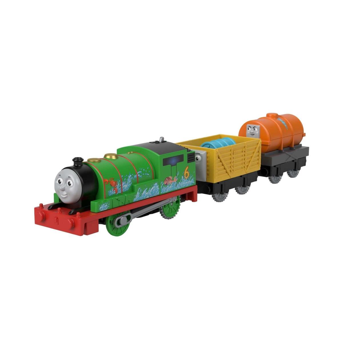 Percy and Troublesome Truck Battery-powered Motorized Toy Train For