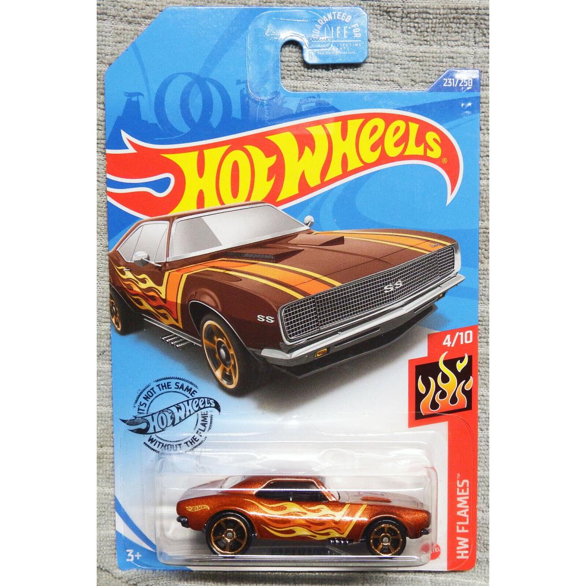 Hot Wheels 1967 Camaro Pick A Color See Description 2020-Brown