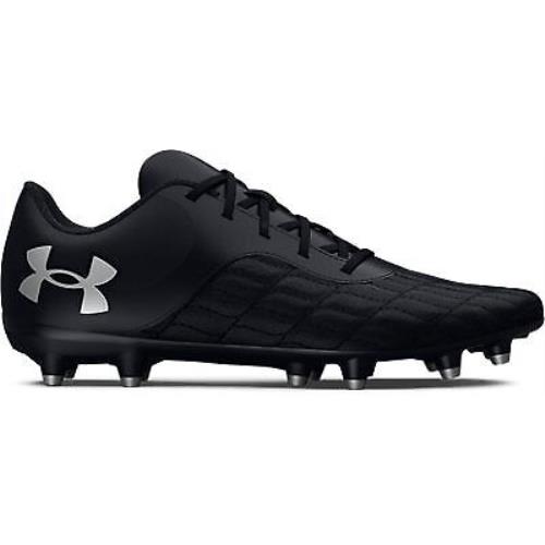 Under Armour Unisex UA Magnetico Select 3 FG Soccer Cleats Black/black/metallic