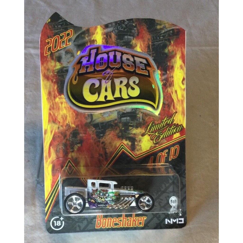 2022 House Of Cars Custom Rat Fink Hot Wheels Boneshaker 4/10