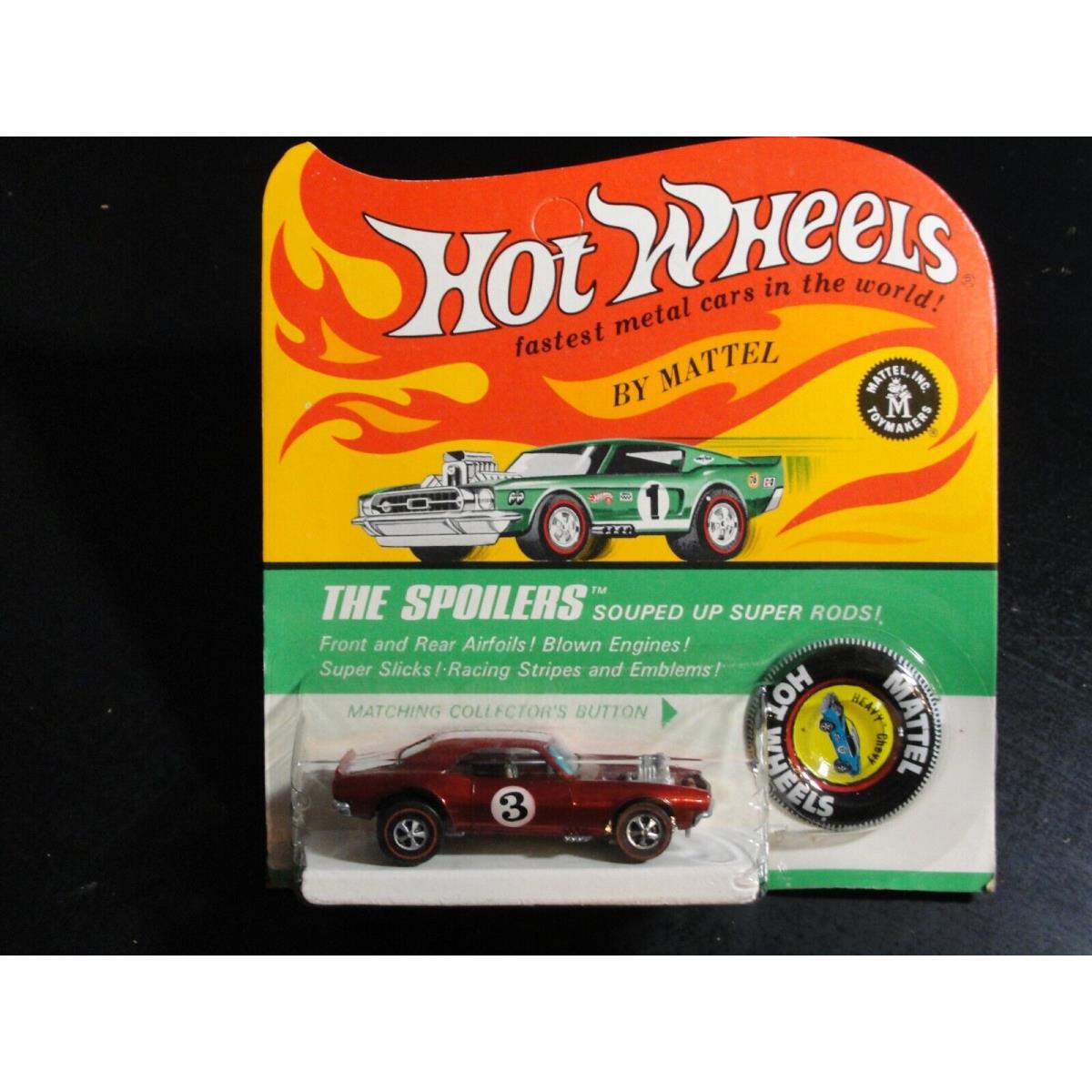 Hot Wheels 1970 Redlines Heavy Chevy Red/brown Moc Unpunched Holy Grail