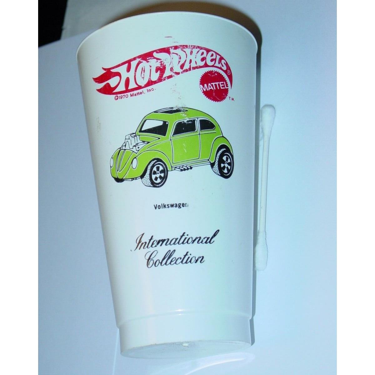 Hot Wheels Redline Volkswagen Bug Jack IN The Box Plastic Cup Promo -nice