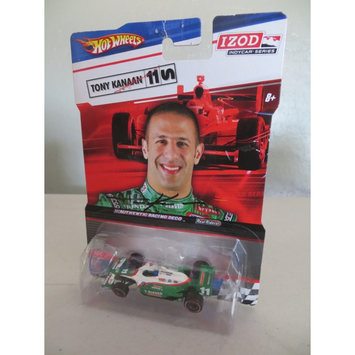 Hot Wheels 2009 Izod Indy Car Series 11 Tony Kanaan 7 Eleven Honda Auto