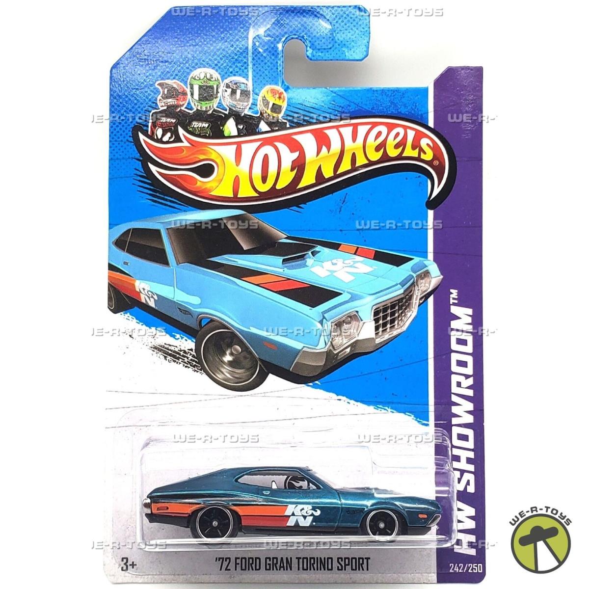 Hot Wheel 72 Ford Gran Torino Sport HW Showroom Treasure Hunt 2012 Mattel X2011