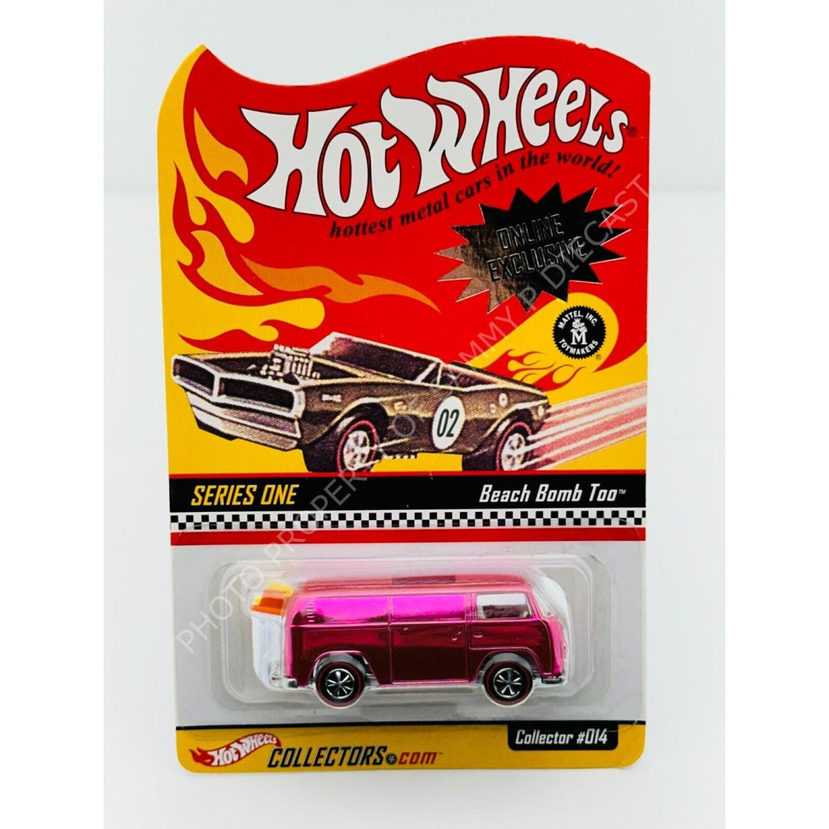 Hot Wheels 2002 Rlc Redline Club Beach Bomb Too Online Pink 1765/10000