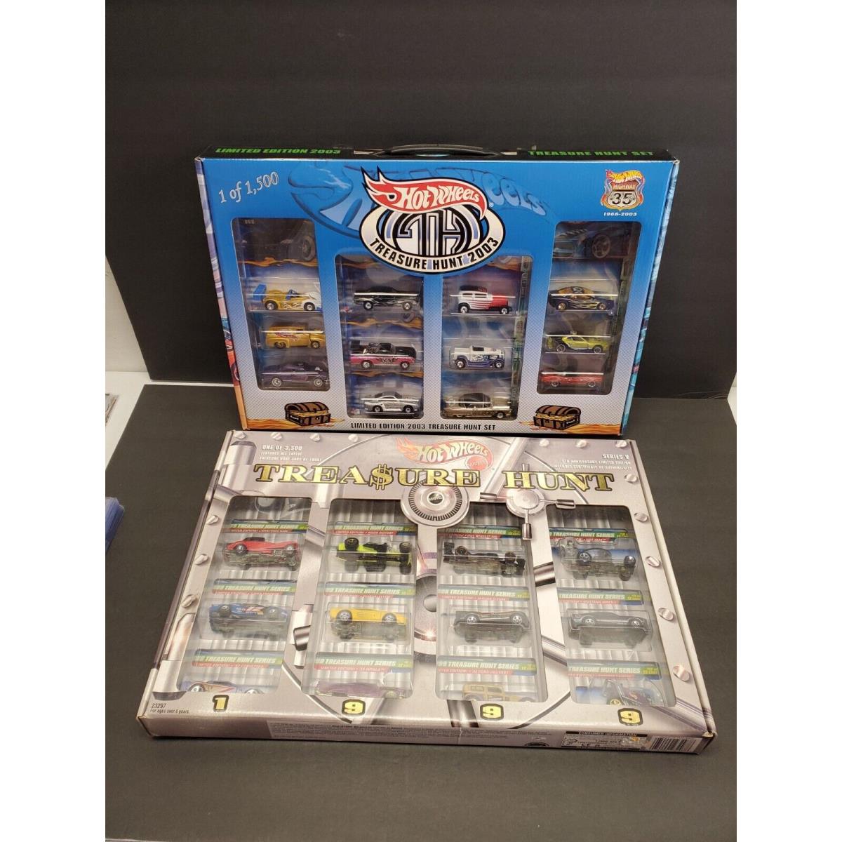 Vtg Hot Wheels 1999-2003 2-Lot Treasure Hunts Set Limited Edition Rare