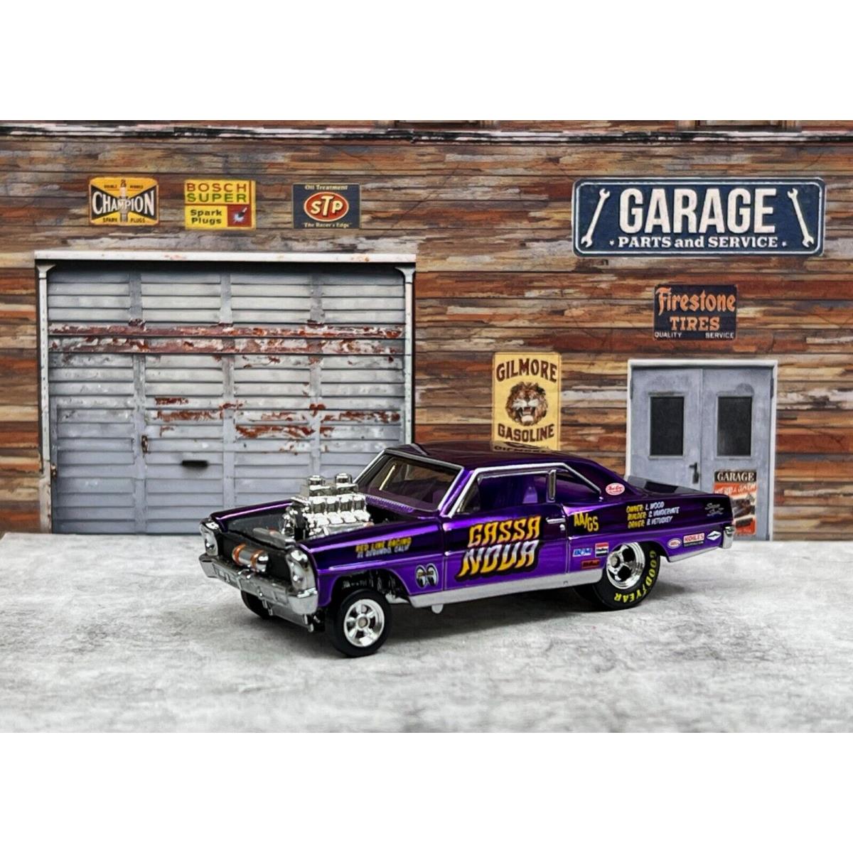 Hot Wheels Rlc 2017 Selections Series `66 Super Nova Gassa-nova Purple C20