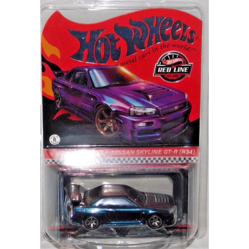 Hot Wheels 2024 Rlc Exclusive Nissan Skyline Gt-r R-34