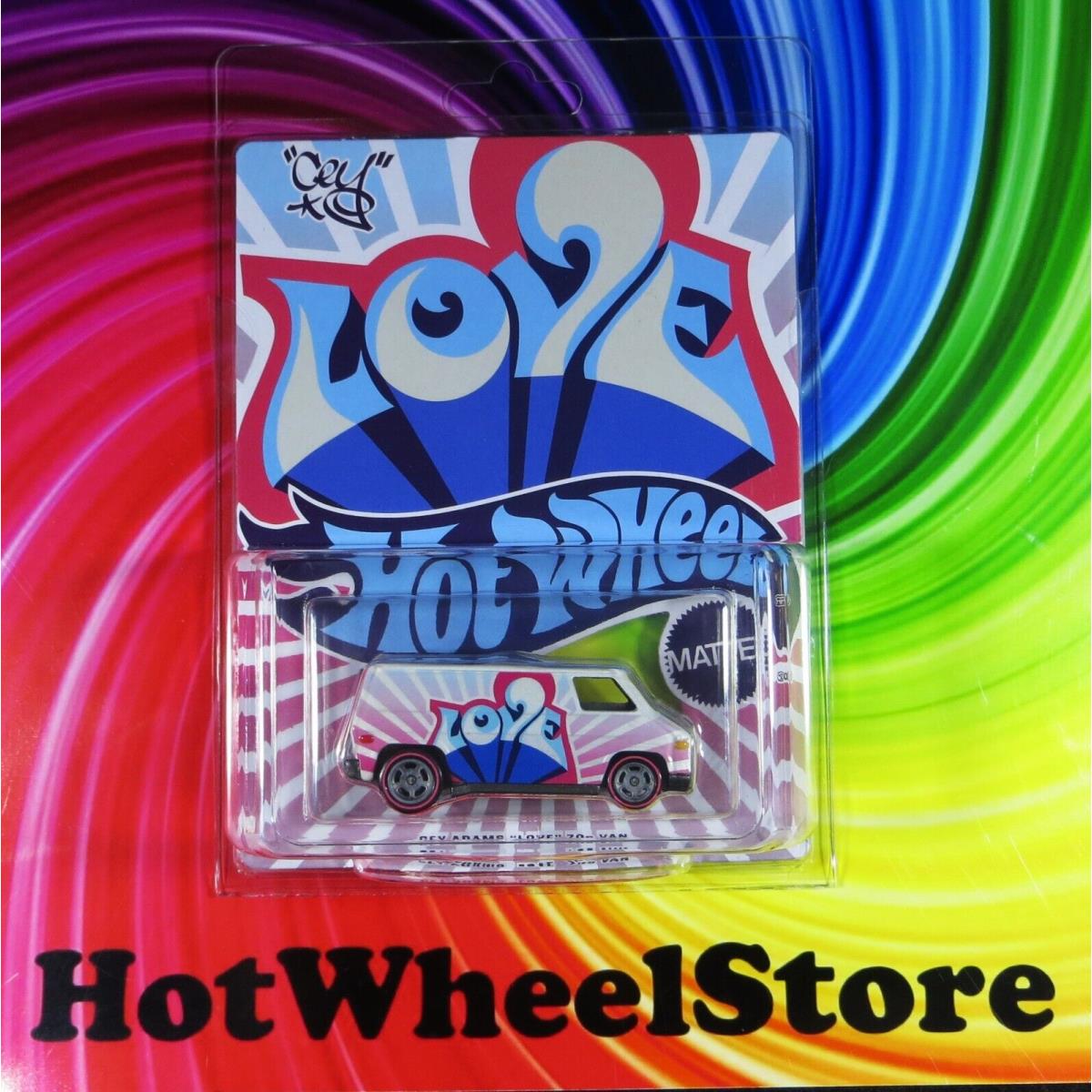 2022 Hot Wheels Rlc Cey Adams Love 70s Van IN Hand HWM10-020623