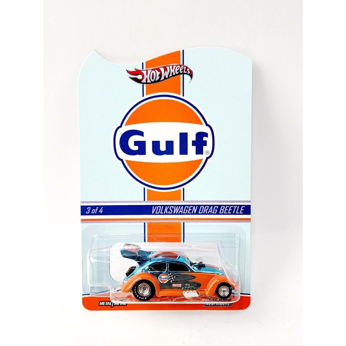 Hot Wheels Rlc Gulf Volkswagen Drag Beetle 2317 Very Nice JJ267