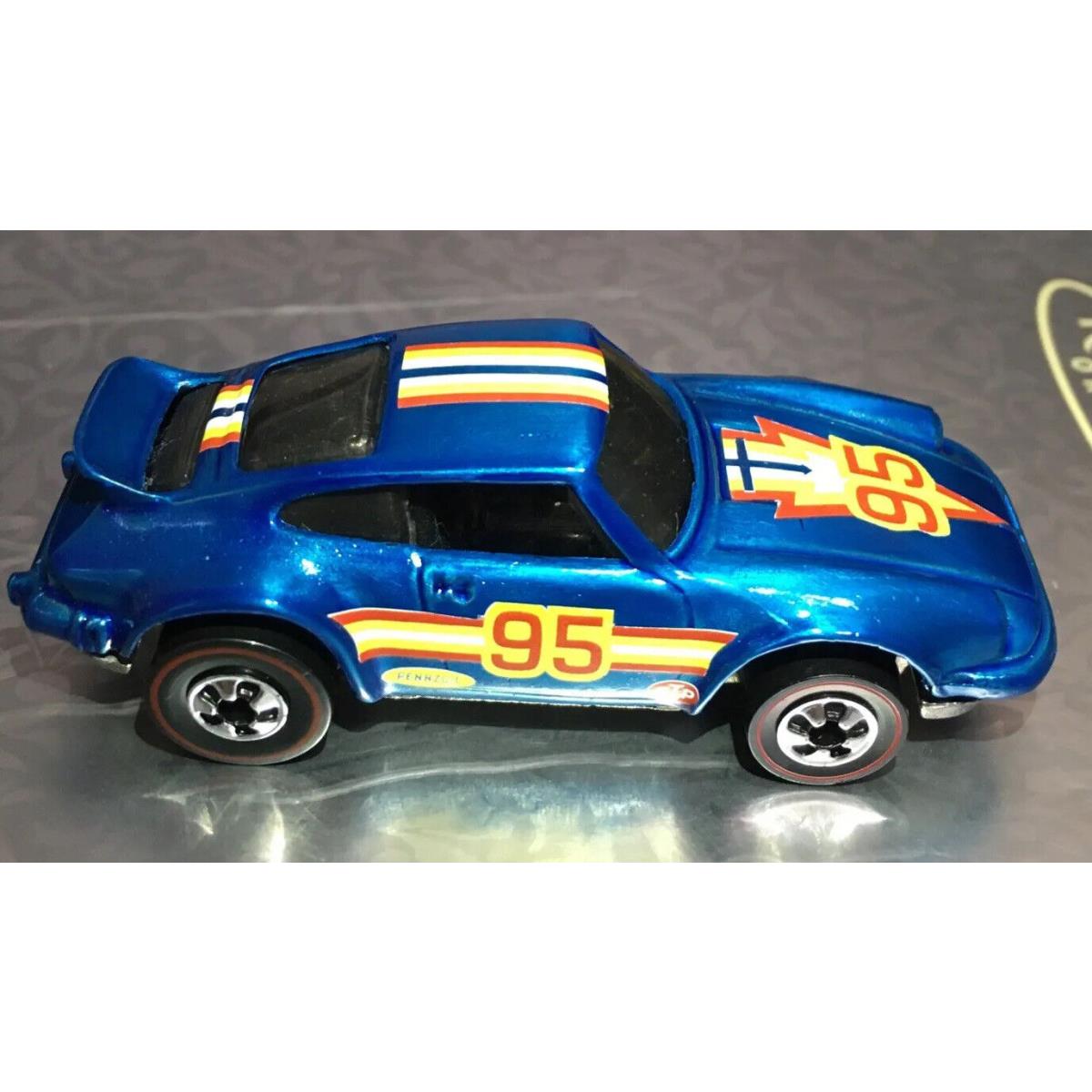 Hot Wheels 1974 Porsche 911 Turbo Malaysia - Custom - Spectraflame Blue. 1 of 1