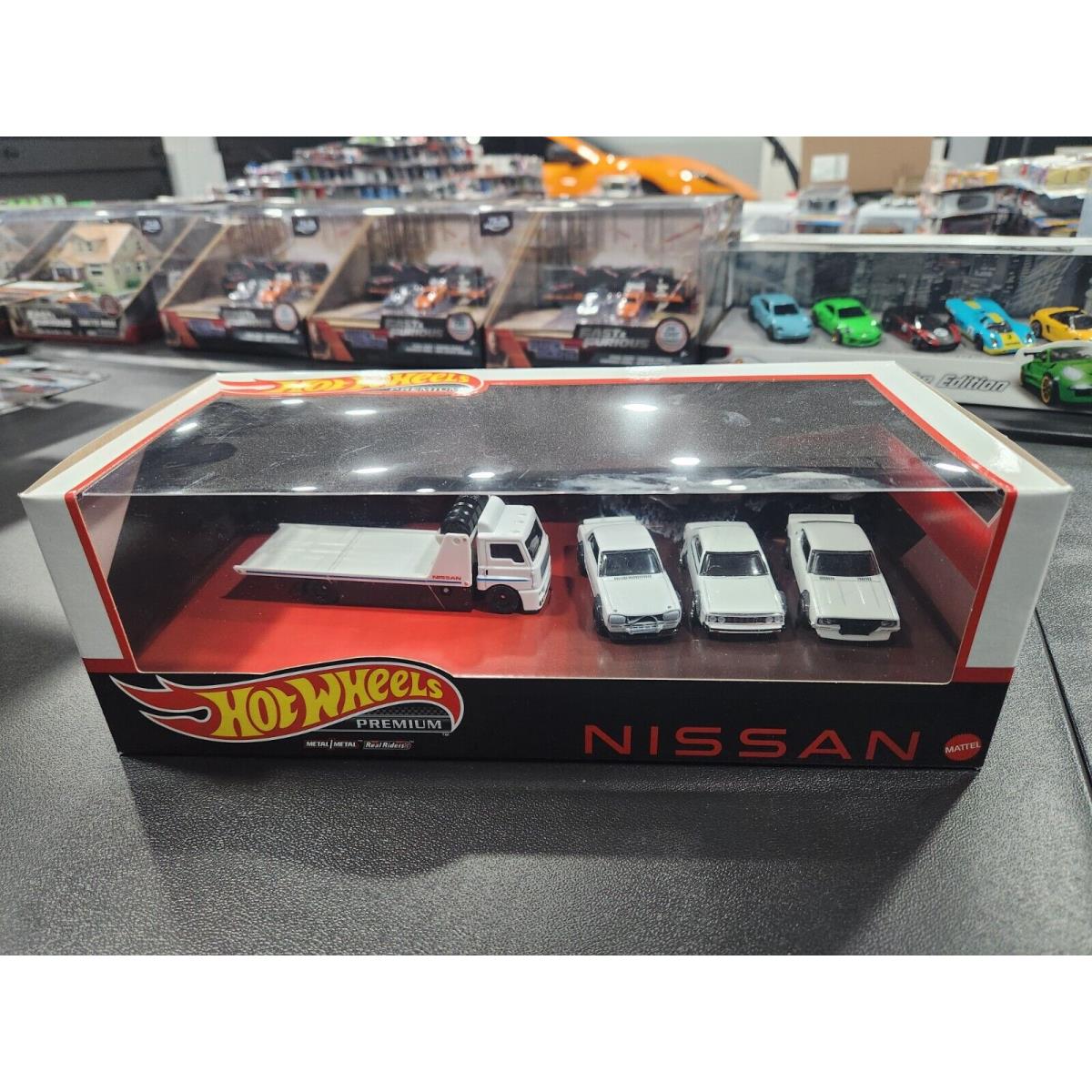 2023 Hot Wheels Premium Nissan Box Set-skyline 2000GT-R/CS10/HT 2000GT-X