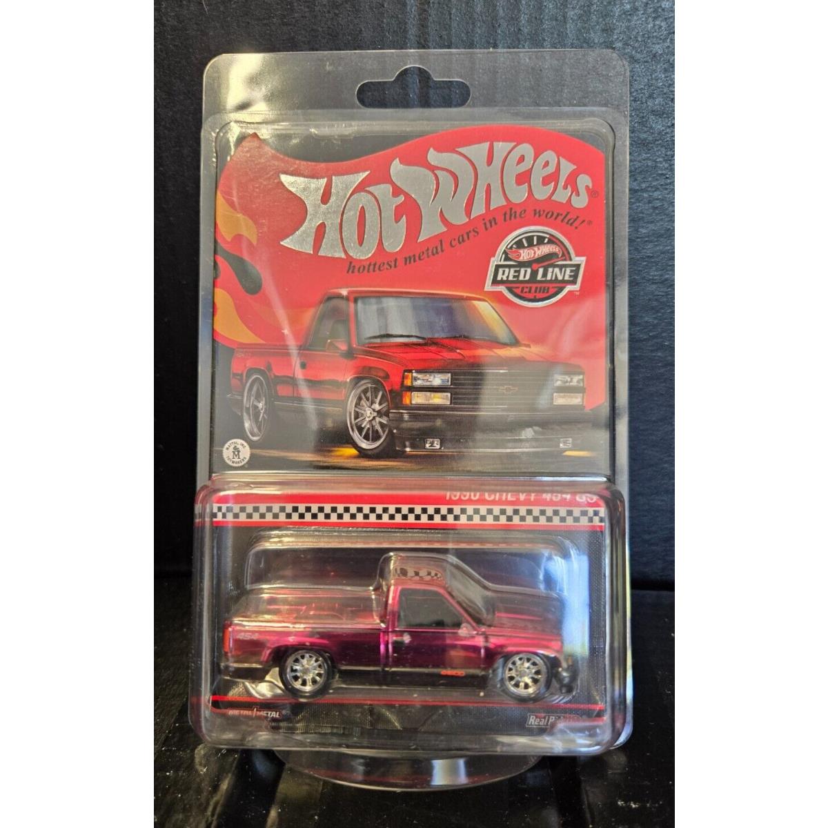 Hot Wheels Rlc Exclusive 1990 Red Chevy 454 SS Pickup HNL20