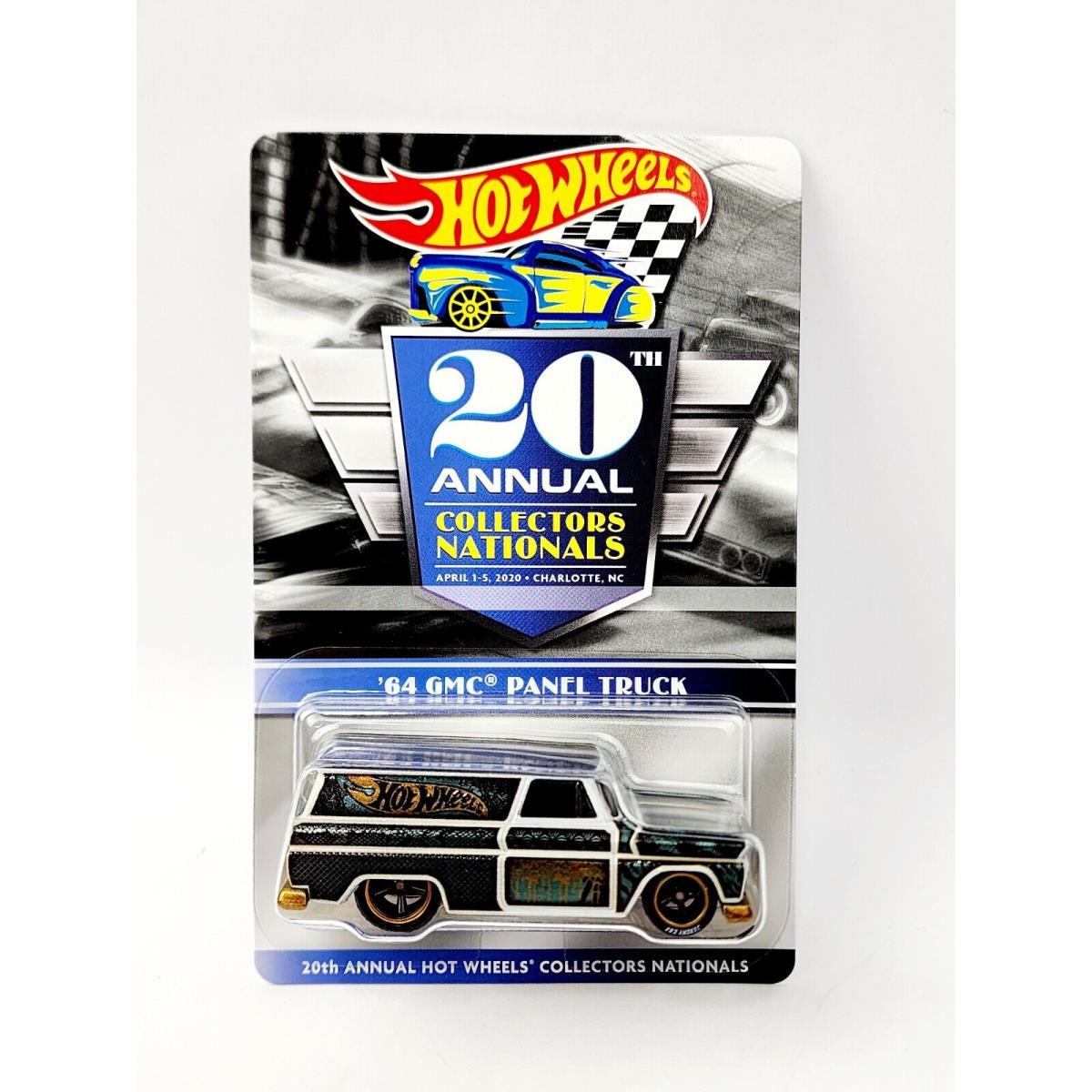 Hot Wheels 20TH Nationals `64 Gmc Panel Truck 2225 Very Nice LA138