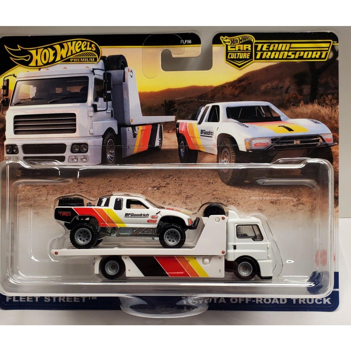 Hot Wheels Team Transport Toyota Off Road Truck 71 Fleet Street