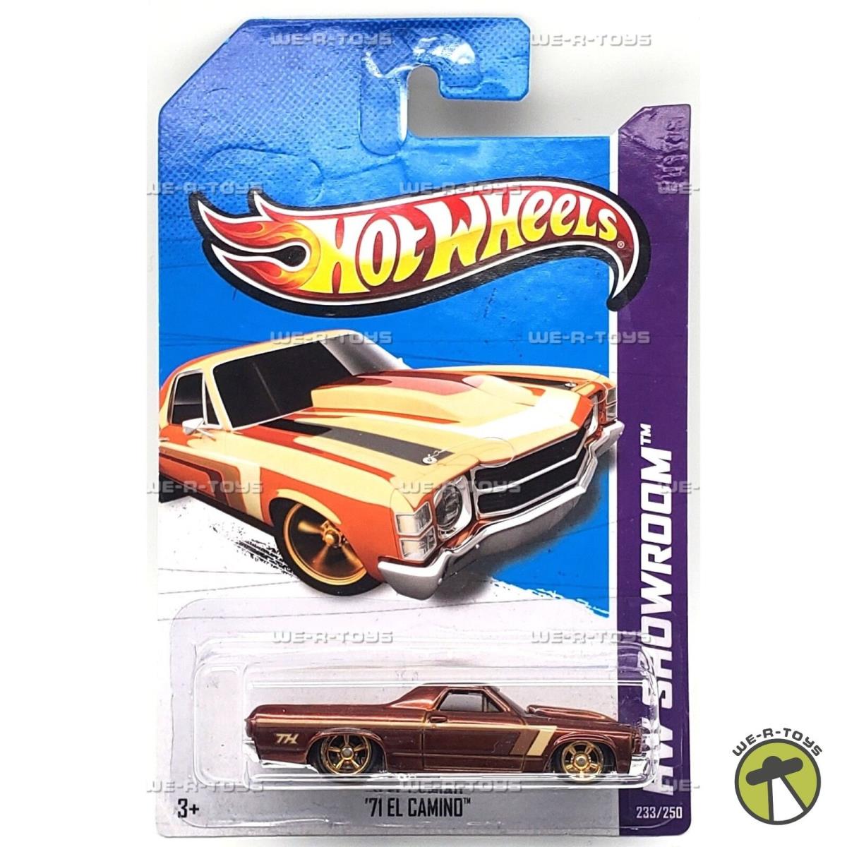 Hot Wheels 71 El Camino HW Showroom Super Treasure Hunt 2012 Mattel X2021