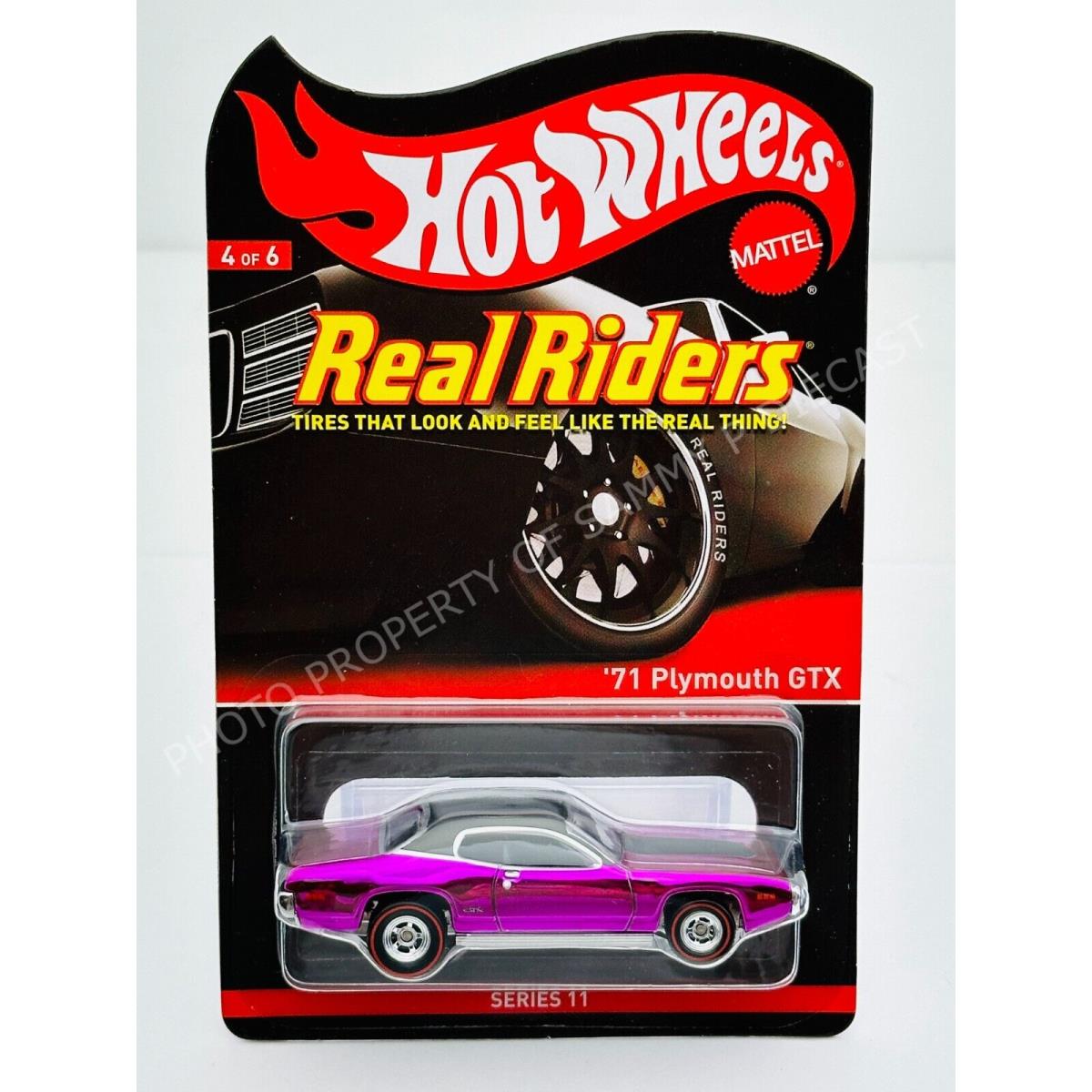 Hot Wheels 2013 Rlc Real Riders `71 Plymouth Gtx 2488/4000