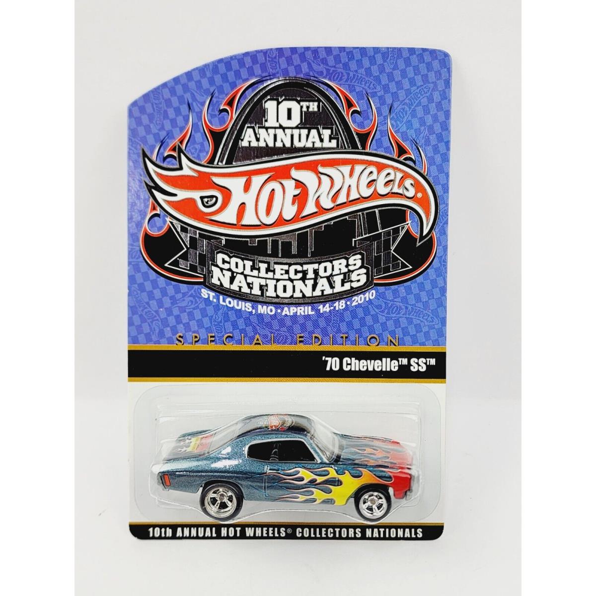 Hot Wheels 10TH Nationals `70 Chevelle SS 897 Very Nice WT186