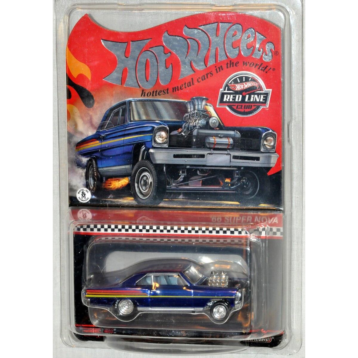 Hot Wheels 2023 Rlc Exclusive Chevy 66 Super Nova Blue HNL16