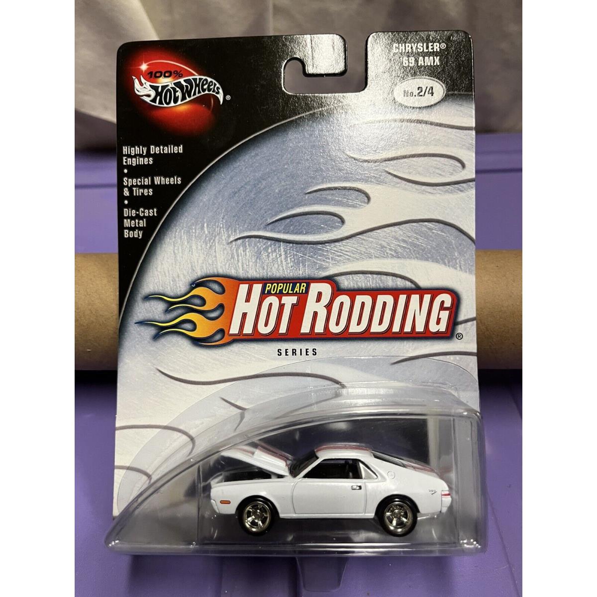 Hot Wheels Popular Hot Rodding Series Chrysler `69 Amx BB13-858