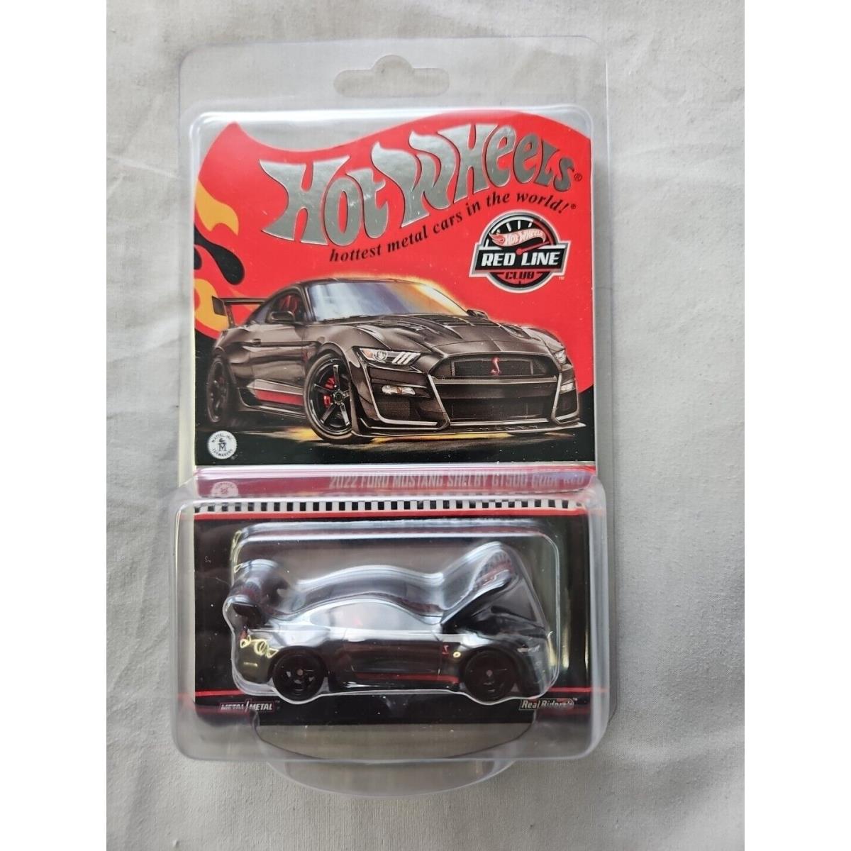 Hot Wheels Rlc Exclusive 2022 Ford Mustang Shelby Gt500 Code Red