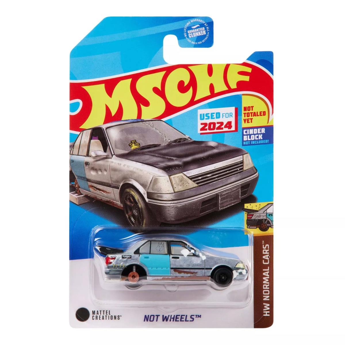 Mattel Creations Hot Wheels x Mschf Not Wheels IN Hand