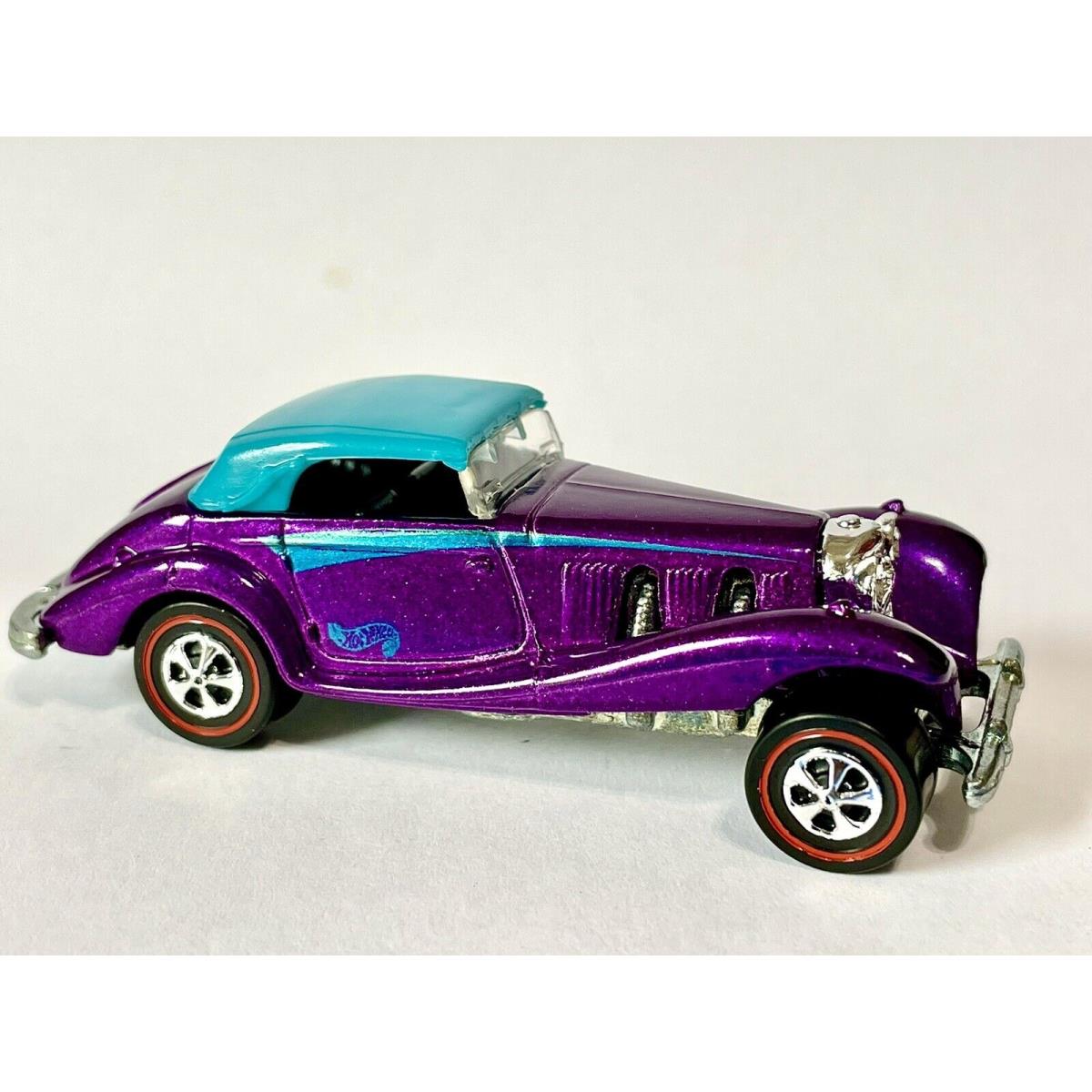 1982 Hot Wheels Mercedes 540k Purple Custom Made Redline