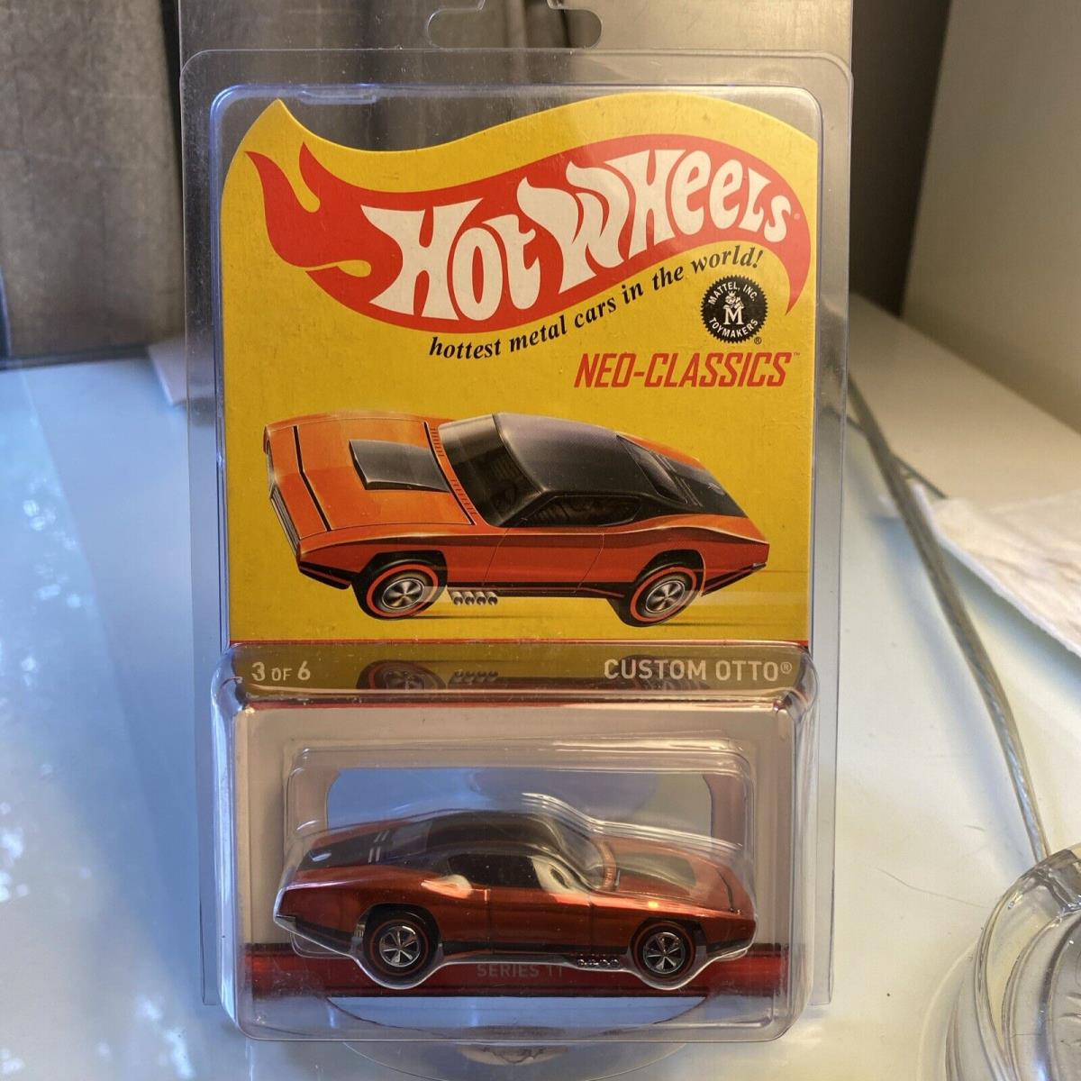 Hot Wheels Neo-classics Custom Otto 1823/4000 Redline Spectraflame Copper 2012