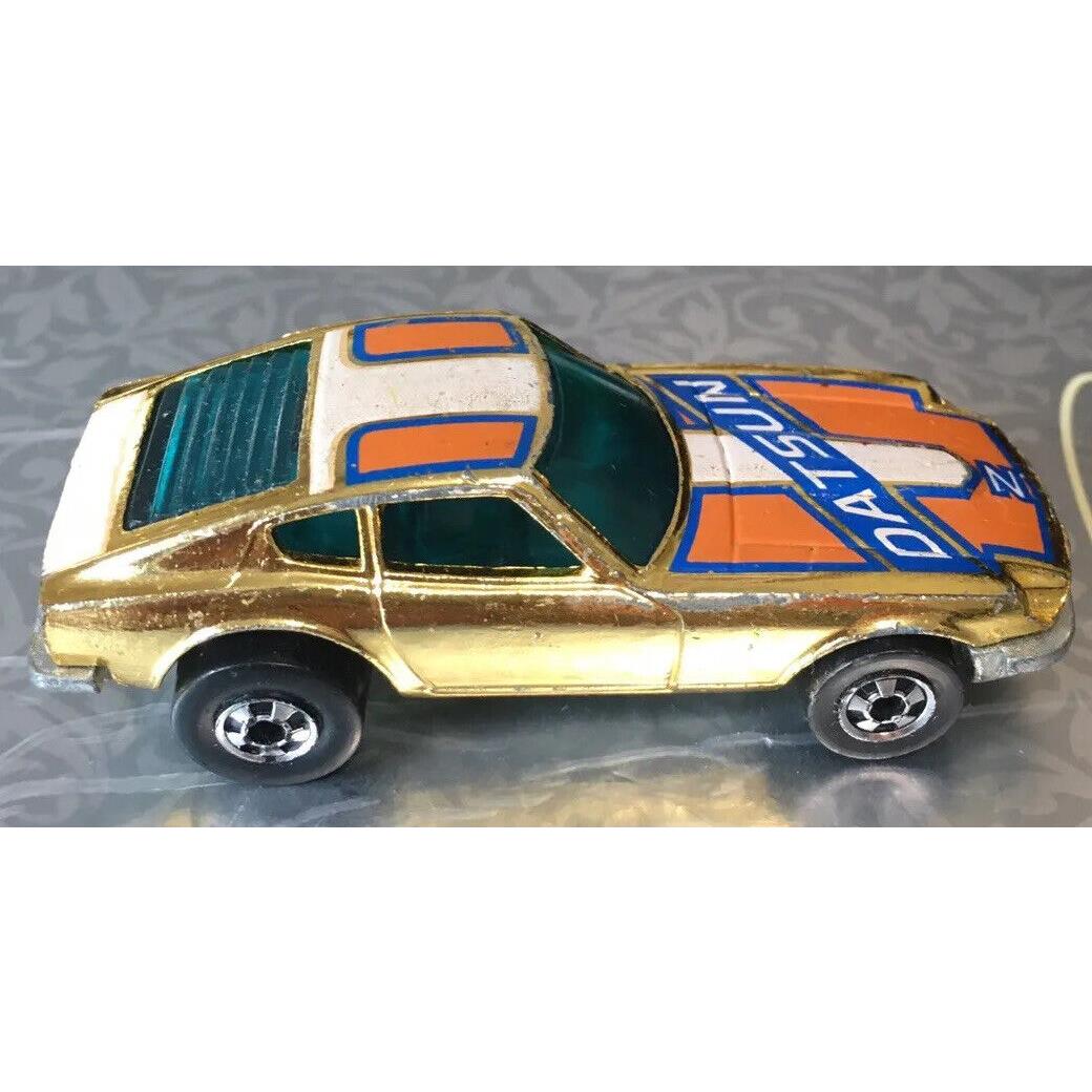 1976 Hot Wheels Blackwall Datsun Z Whiz Golden Machines. Fairlady Z 240z