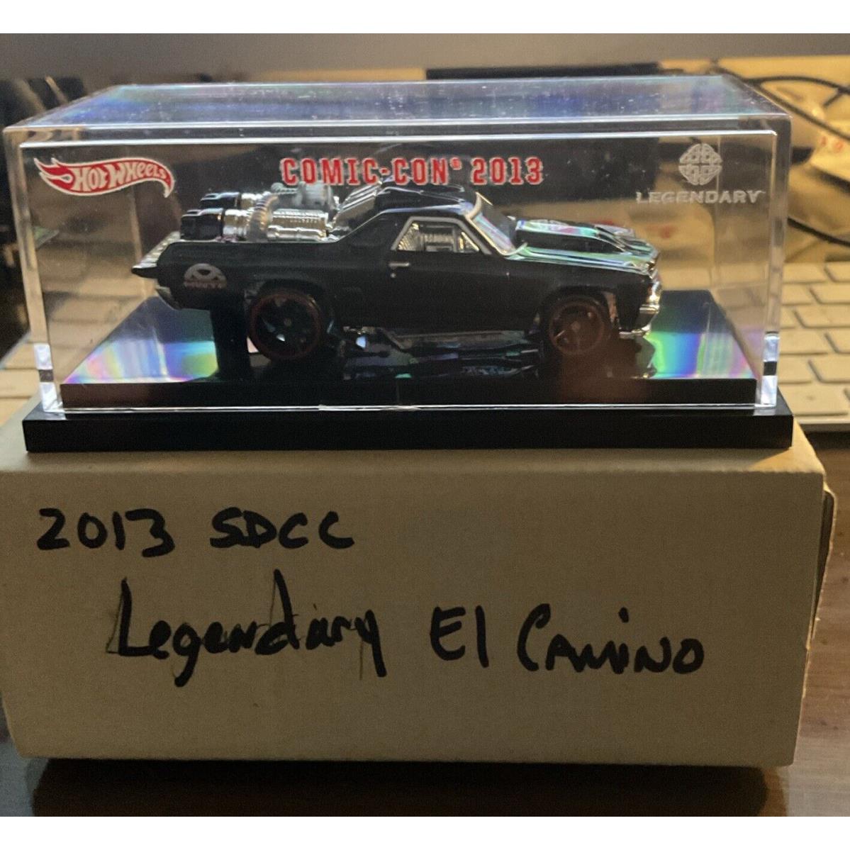 2013 Sdcc Hot Wheels Legendary El Camino