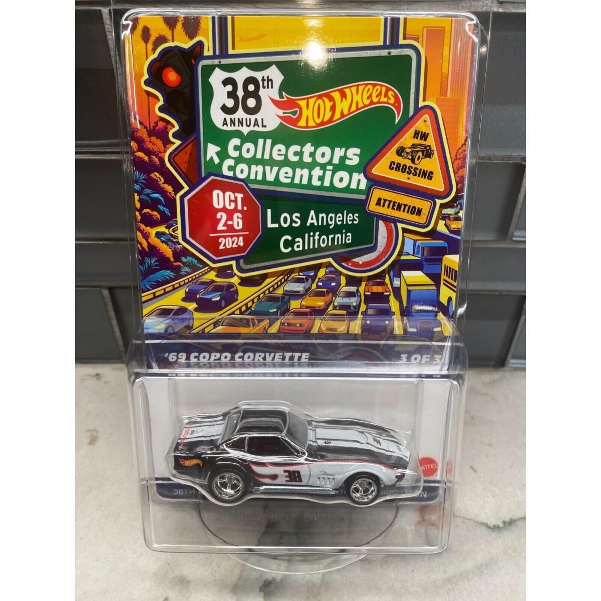 Hot Wheels 2024 LA Collectors Convention 1969 Copo Corvette Finale Car