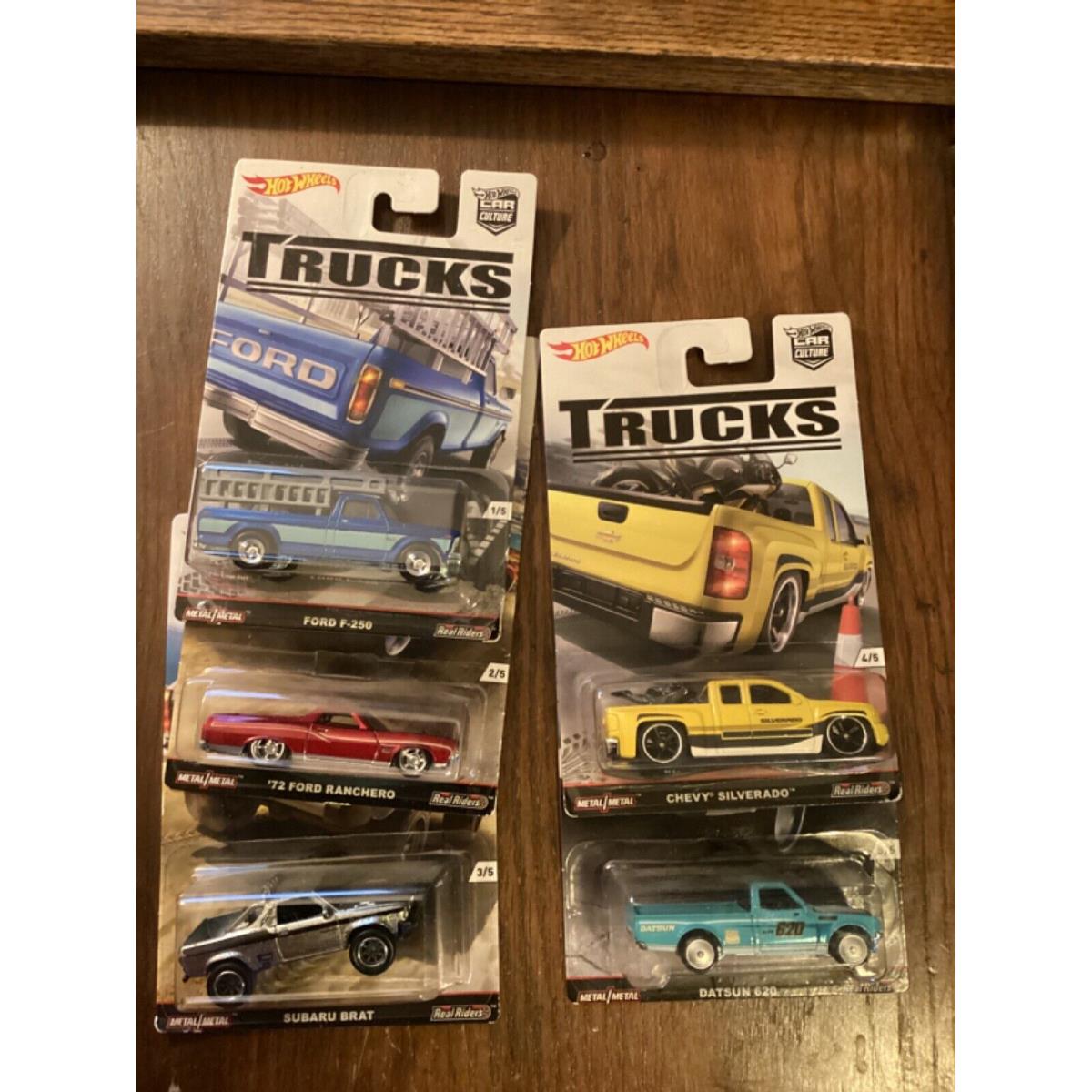 2016 Hot Wheels Trucks Car Culture Complete Set Never Opened