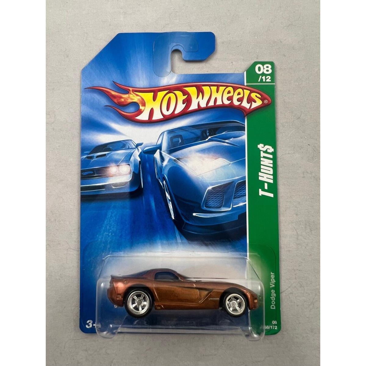 2008 Hot Wheels Super Treasure Hunt Dodge Viper