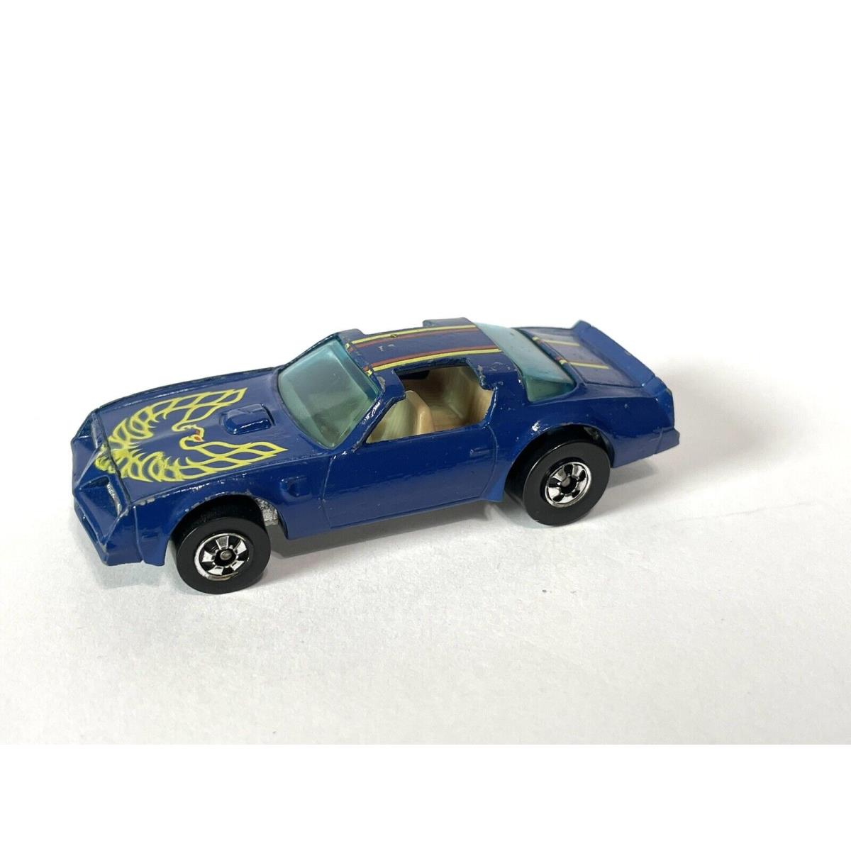 Vintage 1977 Hot Wheels Hot Bird Ultra Rare Blue Firebird Hotbird