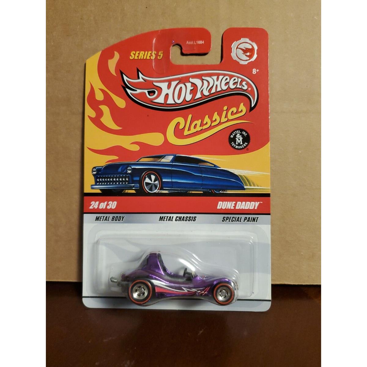 Hot Wheels Classics Series 5 24/30 Dune Daddy Purple Chase Real Riders