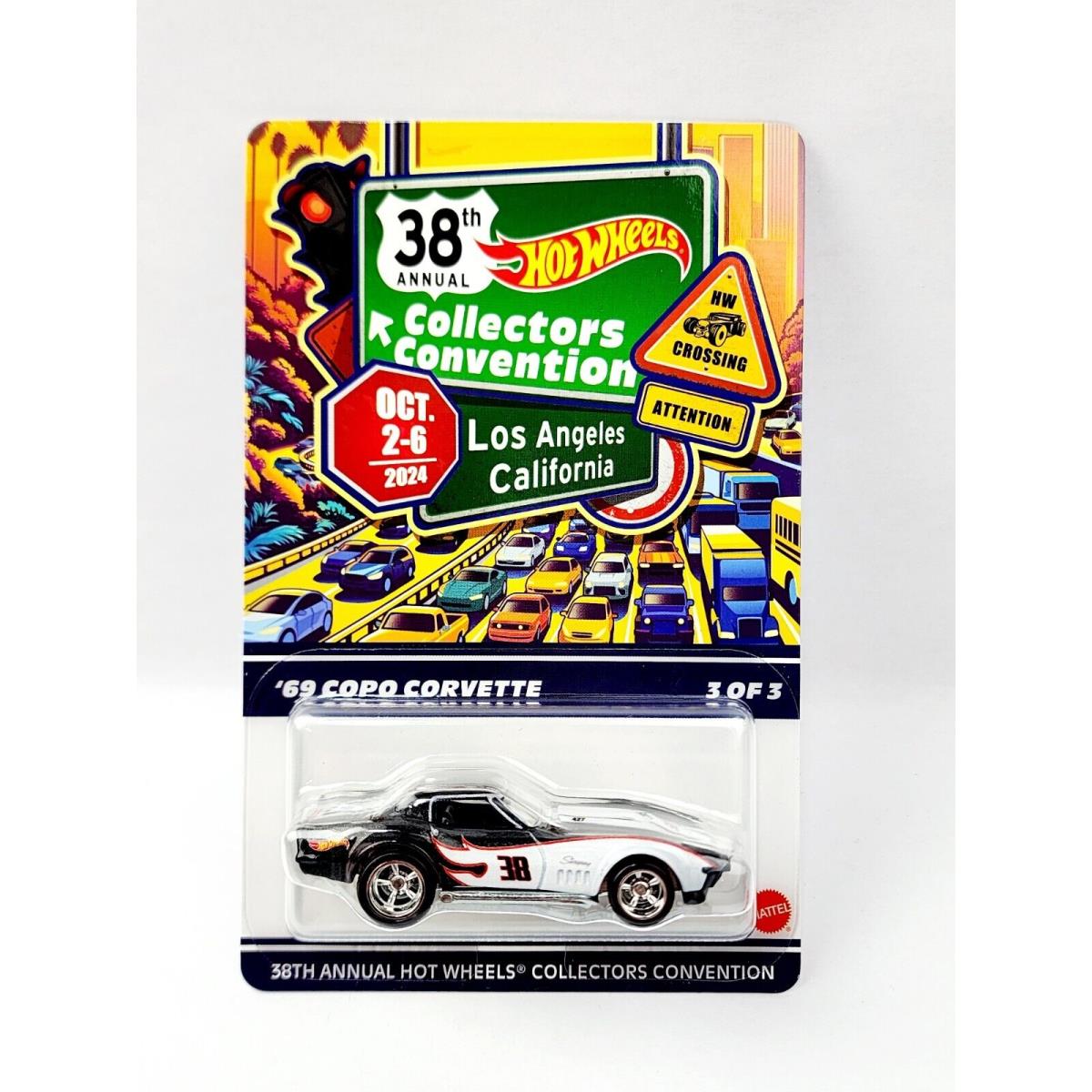 Hot Wheels 38TH Convention `69 Copo Corvette 3988 Very Nice LA159