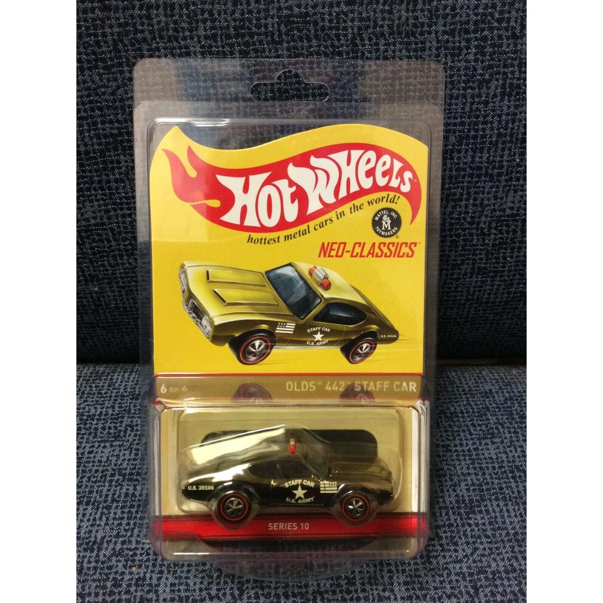 Hot Wheels Red Line Club Neo-classics Series 10 Olds 442 Staff Car 2271/4000