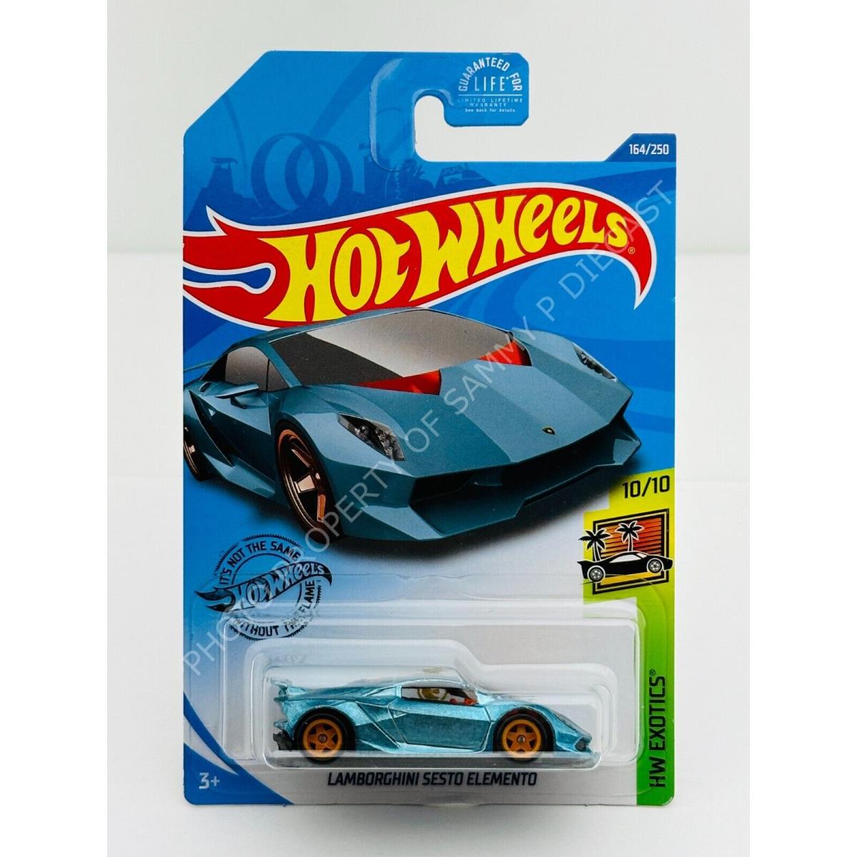 Hot Wheels 2020 Super Treasure Hunt Lamborghini Sesto Elemento in Blister