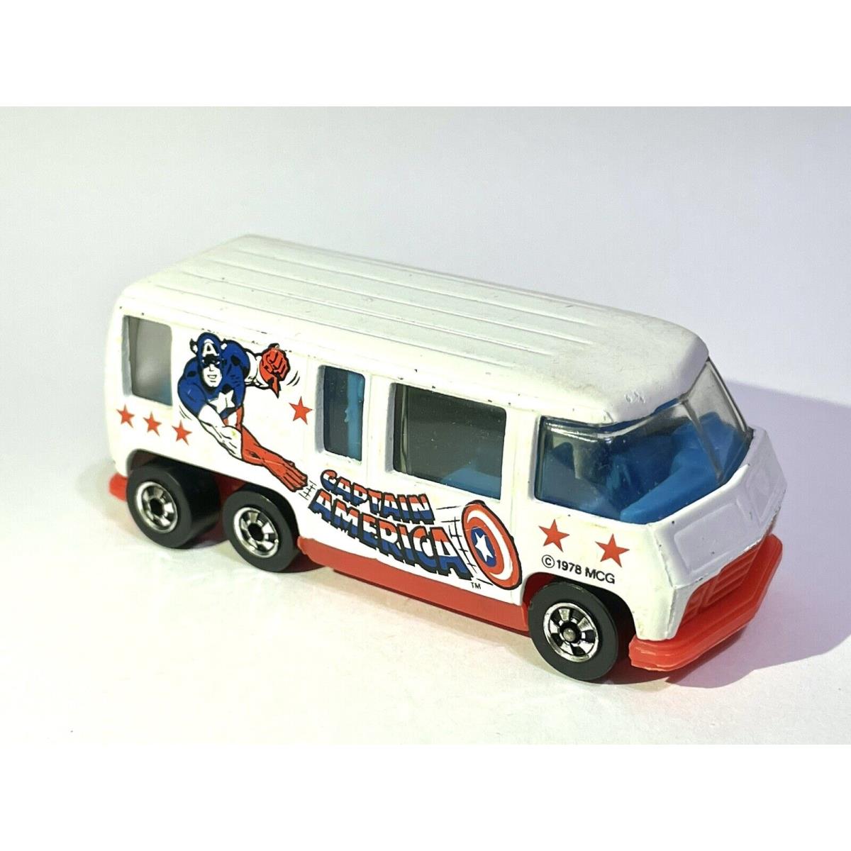 1978 Hot Wheels Captain America Gmc Motor Home Hong Kong