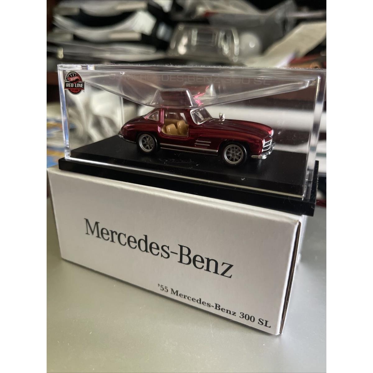 Hot Wheels Rlc 55 Mercedes-benz 300 SL Oxford In Hand