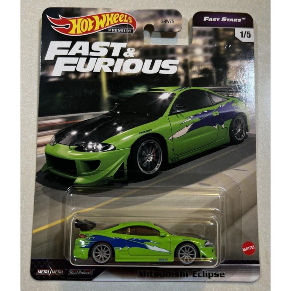 2021 Hot Wheels Fast Furious Mitsubishi Eclipse Fast Stars 1/5