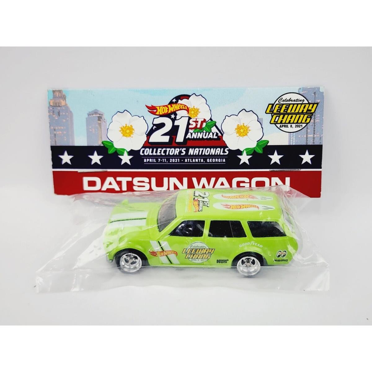 Hot Wheels 21ST Nationals Datsun Wagon Leeway Chang Very Nice WT194