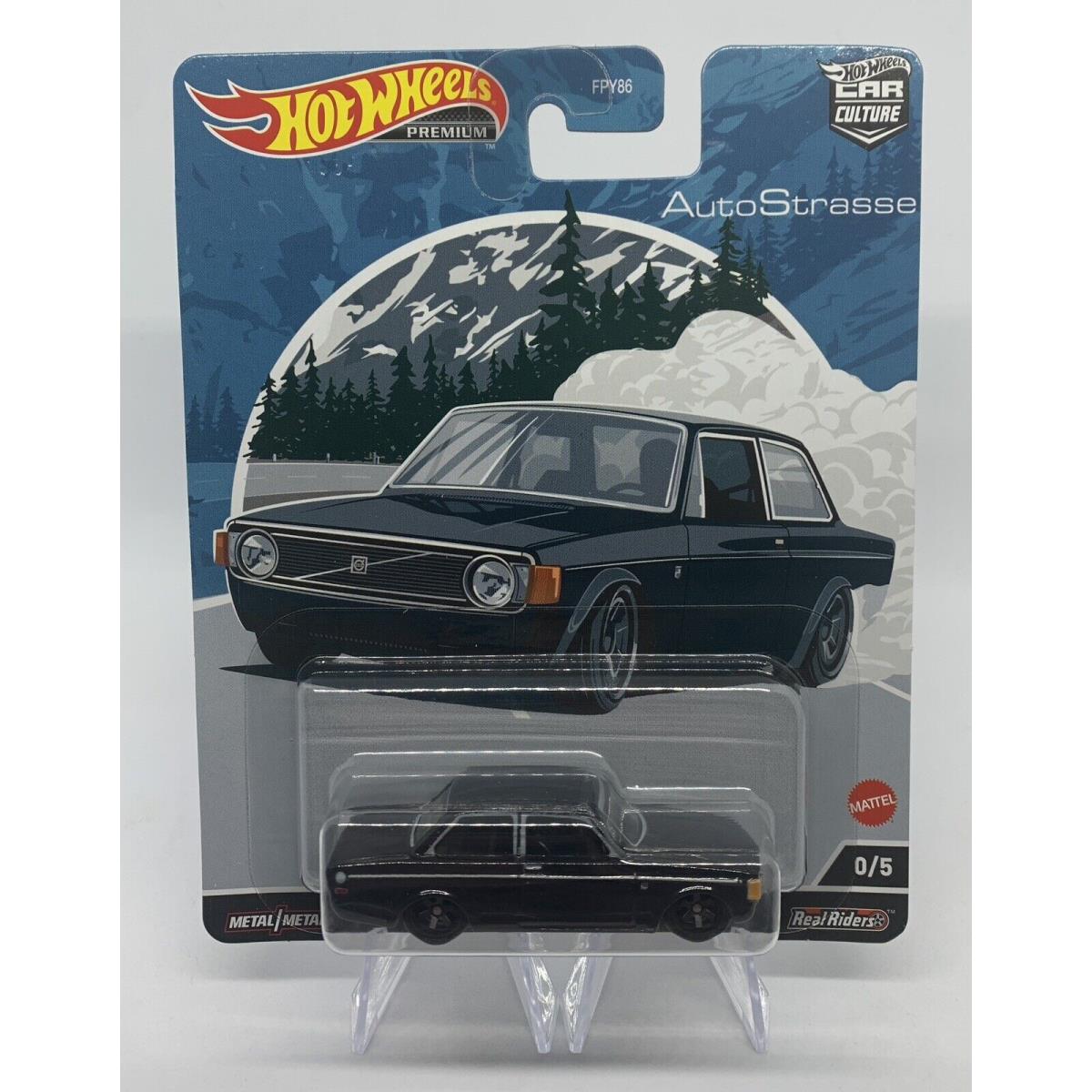 Hot Wheels Premium Car Culture Auto Strasse `73 Volvo 142 GL Chase 0/5 Black