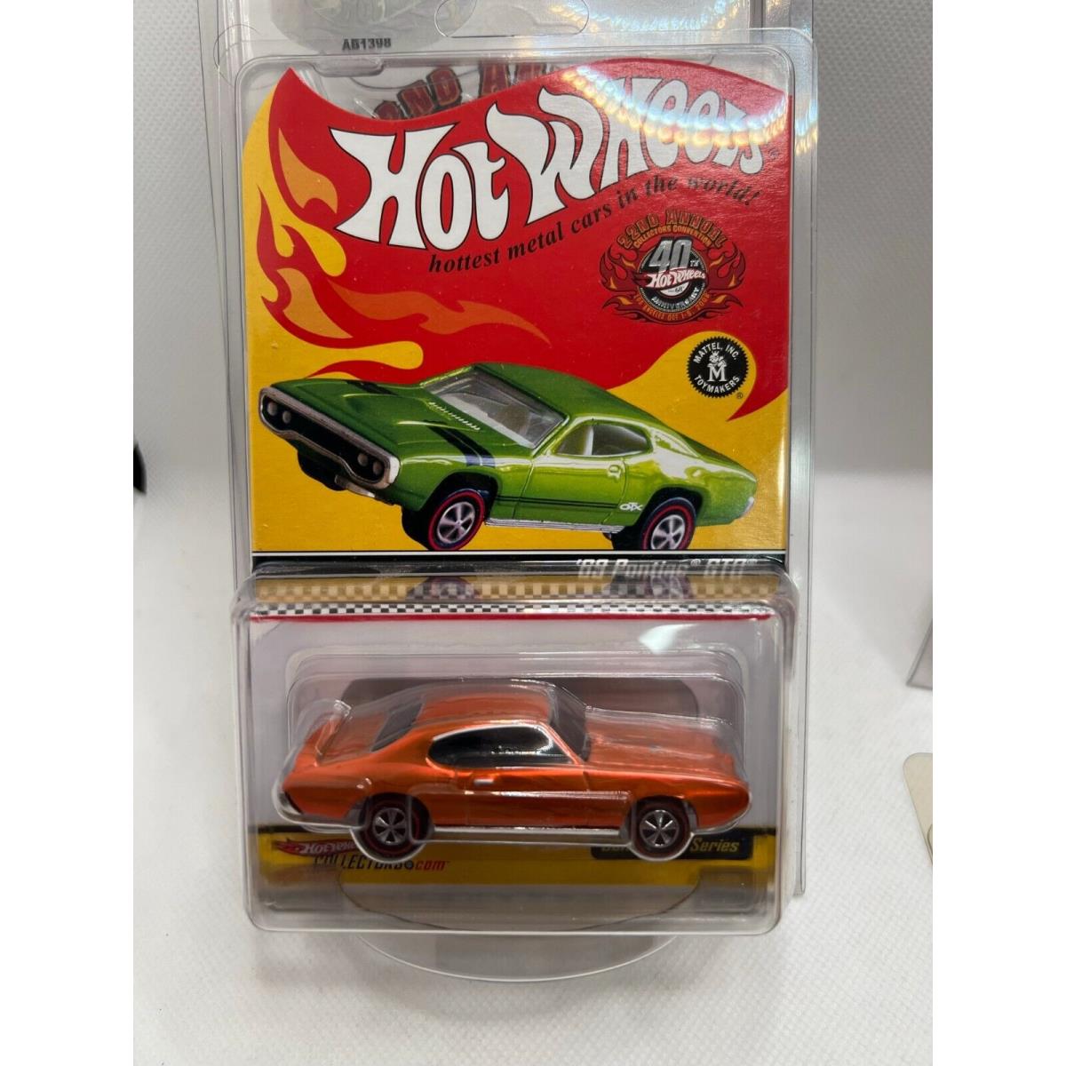 Hot Wheels Pontiac Gto `69 Rlc 22nd Collectors Convention Series /3000